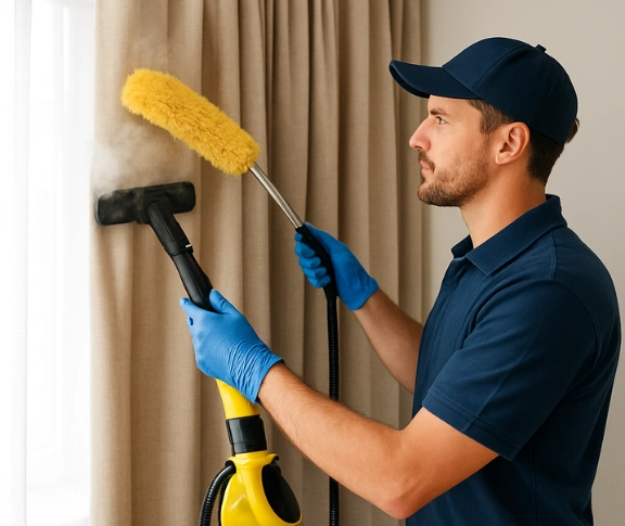 Trusted residential curtain cleaning technician Matty Curtain Cleaning bickley-vale-nsw QLD